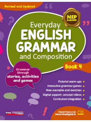 Viva Everyday English Grammar And Composition, NEP Edition - Class 4