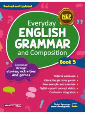 Viva Everyday English Grammar And Composition, NEP Edition - Class 5