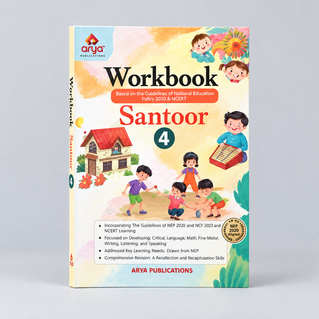 Arya Workbook Santoor English Class 4