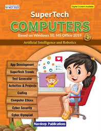 Navdeep Publications Supertech Computers Class 4