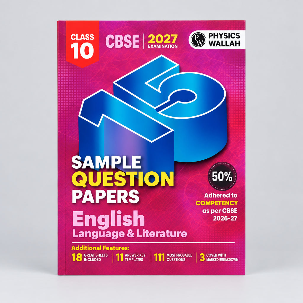 PW 15 CBSE Sample Papers English Language & Literature For Class 10 2027 Board Exam