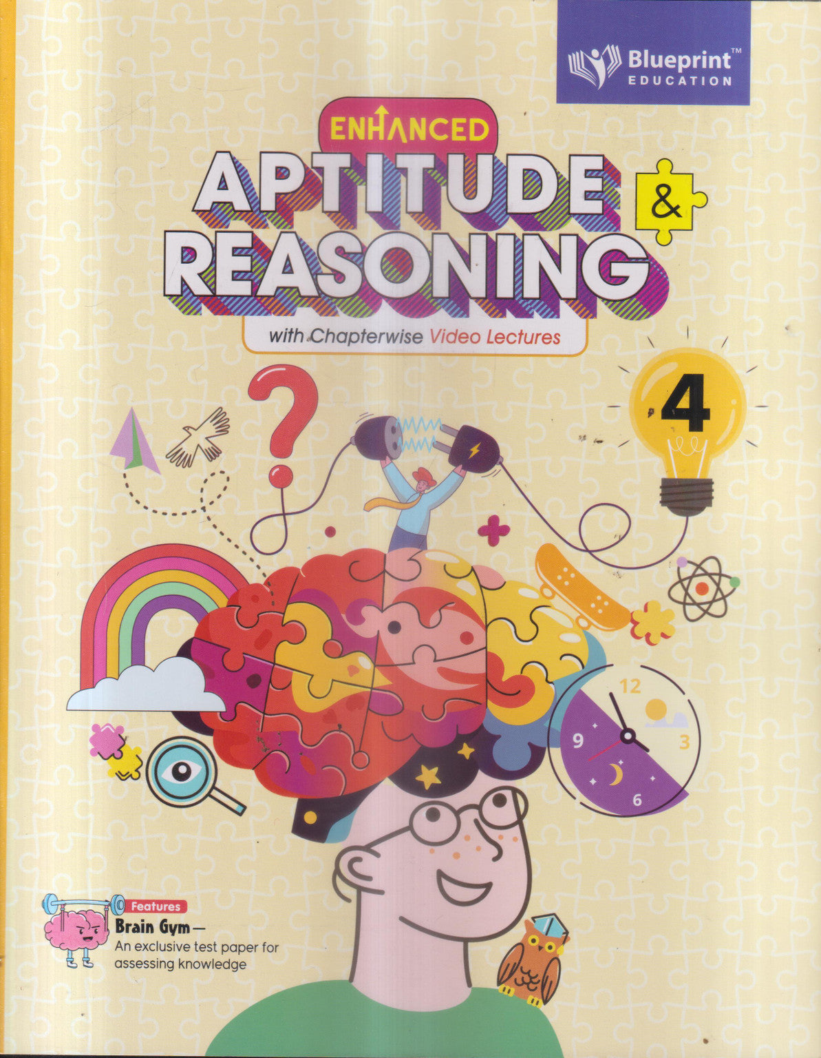 Blueprint Enhanced Aptitude & Reasoning Class 4