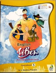 Eupheus English Vibes coursebook class 5