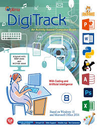 Optima Digi track An Activity Based Computer Book class 8
