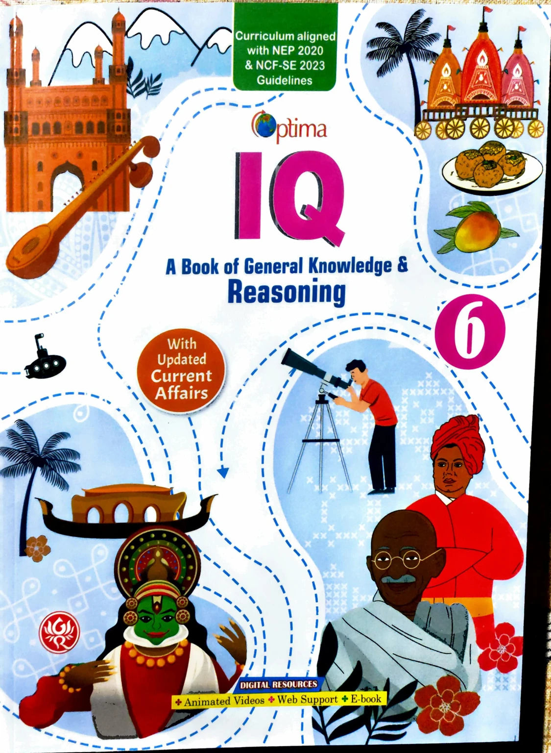 Optima IQ General Knowledge & Reasoning Class 6