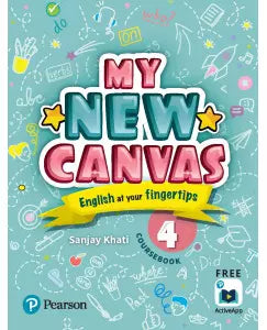 Pearson My New Canvas Coursebook Class 4
