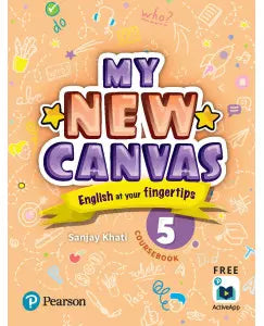 Pearson My New Canvas Coursebook Class 5
