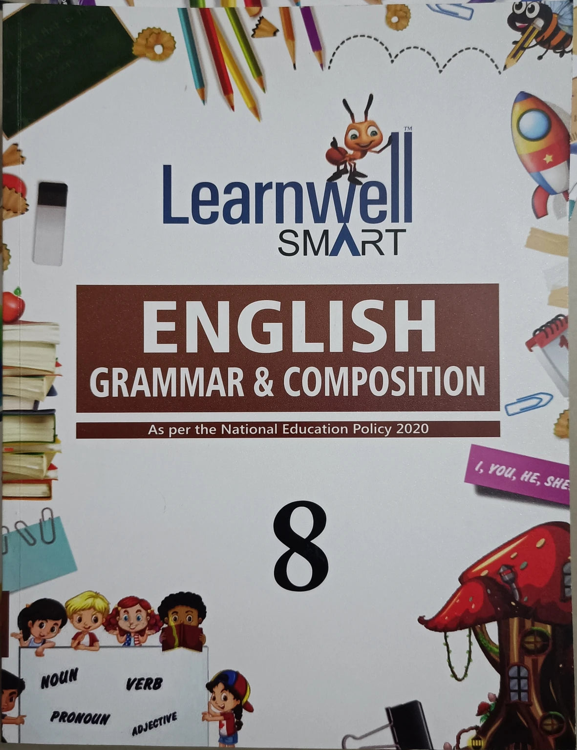 Holy Faith Learnwell Smart English Grammar And Composition Class 8