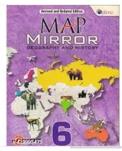Optima Map Mirror Geography & History Class 6