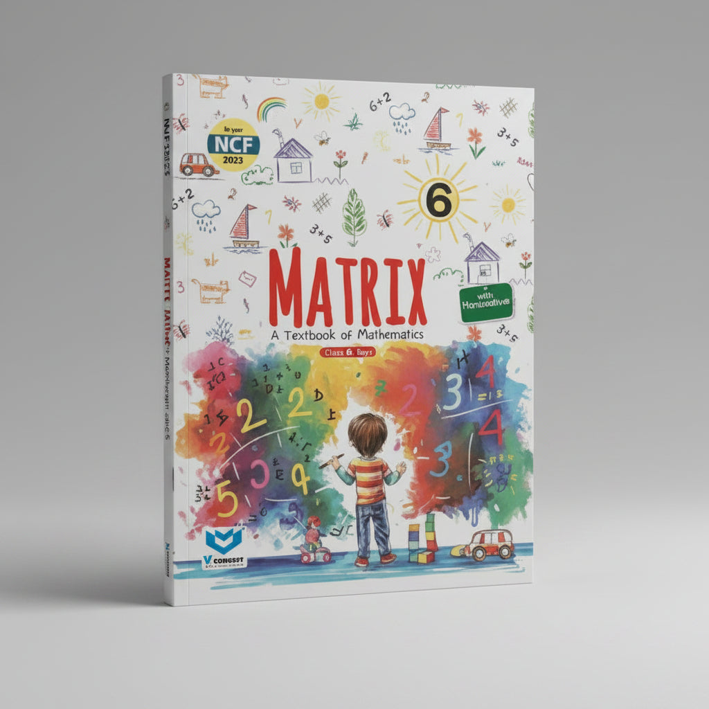 V-Connect Matrix A Textbook Of Mathematics class 6