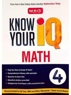 MTG Know your IQ Maths Class 4
