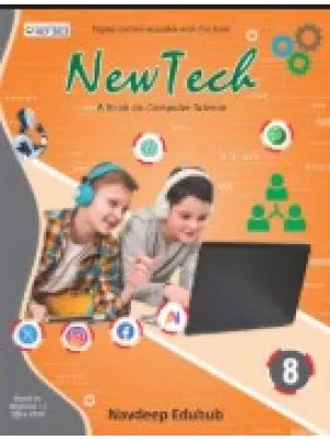 Navdeep Eduhub New Tech A Book On Computer science Class 8