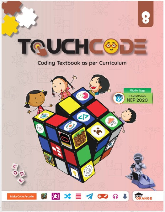 Orange Touchcode Class 8