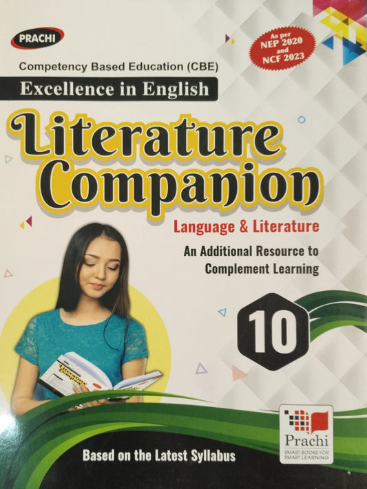Prachi Excellence in English with Literature Companion Class 10