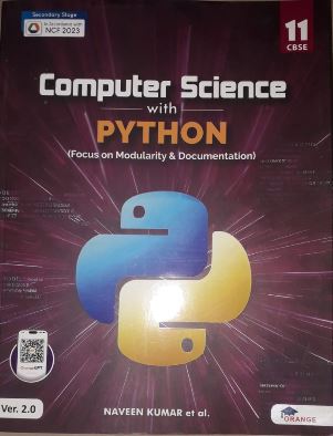 Orange Computer Science With Python Ver 2.0 class 11