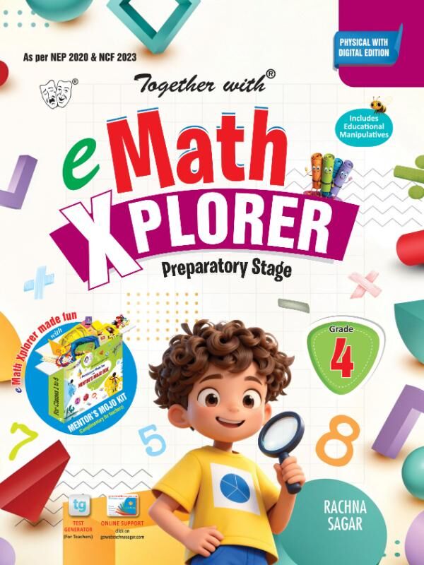 Rachna Sagar Together With eMath Xplorer Class 4