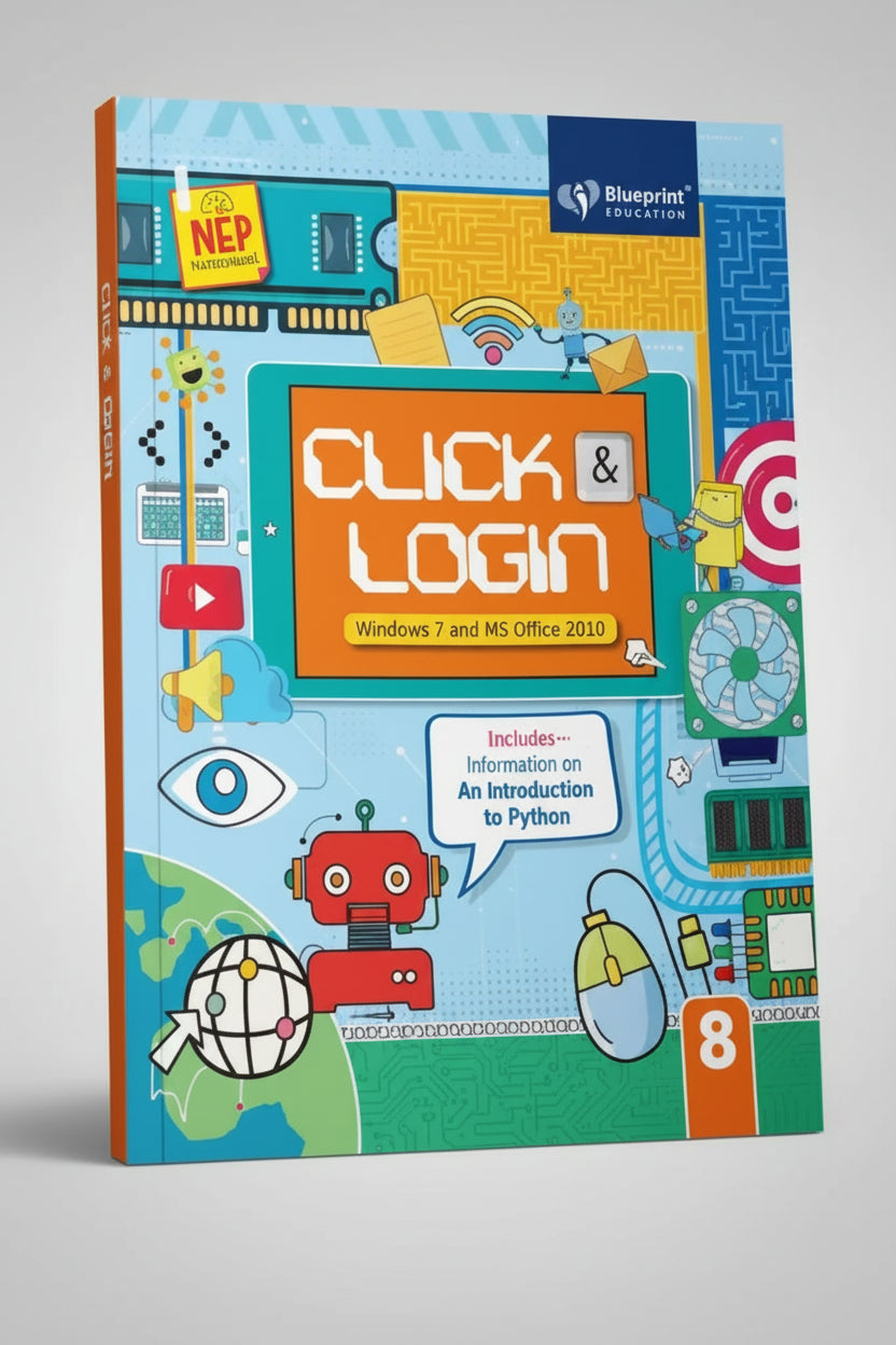 Blueprint Click & Login for Class 8