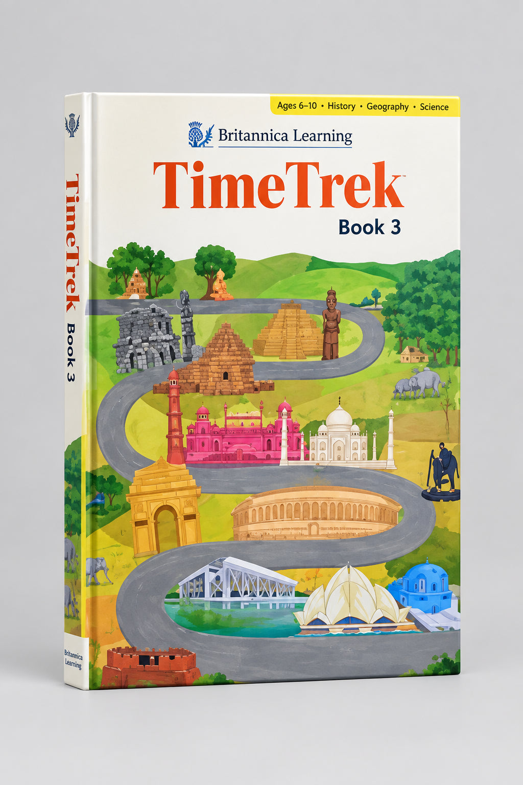 Britannica Time Trek Book class 3