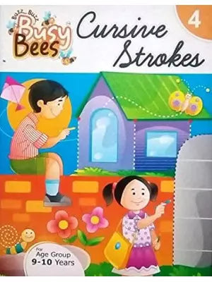 Acevision Busy Bees Cursive Strokes Class -4