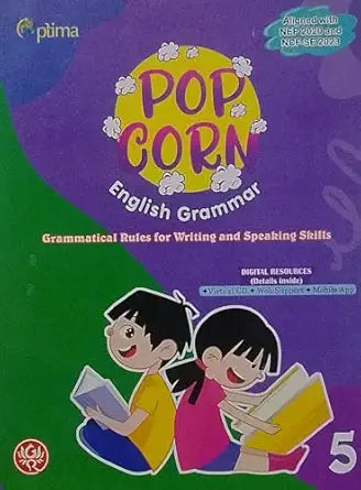 Optima Pop Corn English Grammar Class 5