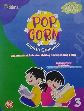 Optima Pop Corn English Grammar Class 3