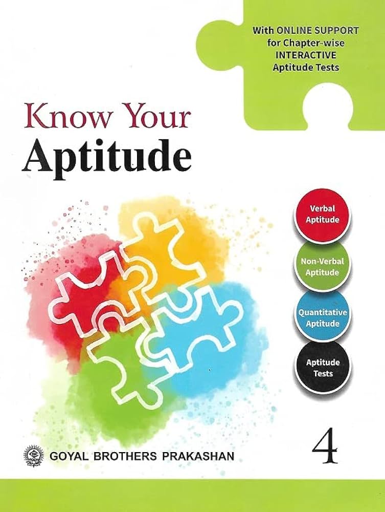 Goyal Brothers Know your Aptitude For Class 4