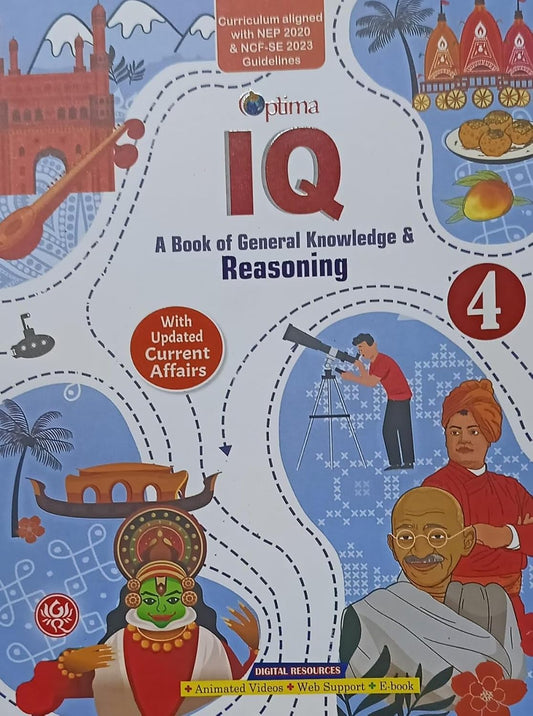 Optima IQ General Knowledge & Reasoning Class 4