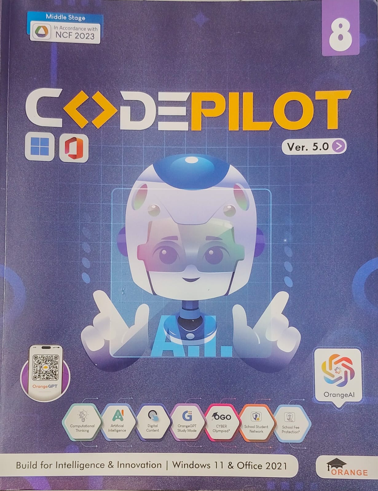 Orange CodePilot Ver-5.0 Class 8