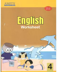 Amity English Worksheet Class 4
