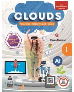 S Chand Clouds Learning Computers and Coding Book Class  1