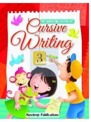 Navdeep My Amazing Book Of Cursive Writing Class 3