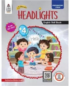 S Chand Headlights English Skill Book Class  4