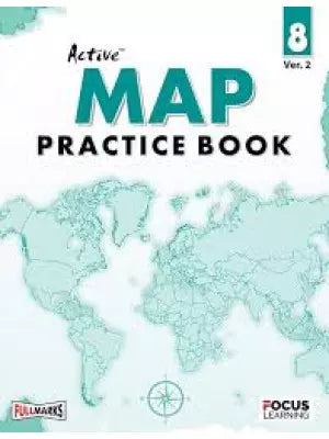 Full Marks Active Map Practice Book Class 8 Ver. 2
