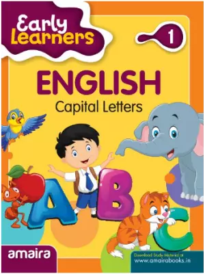 Amaira Early Learners English Capital Letters Class 1
