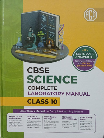 AGP CBSE Complete Science Laboratory manual Class-10