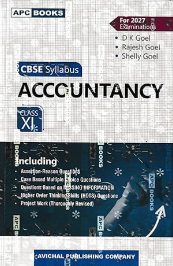 APC CBSE Syllabus Accountancy Class 11
