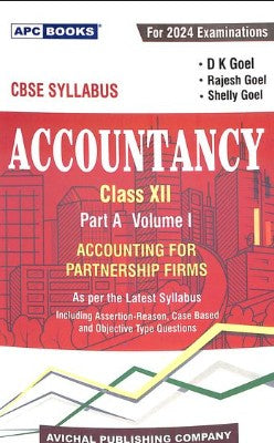 APC CBSE Accountancy Class 12 Part A Volume I Accounting for Partnership Firms