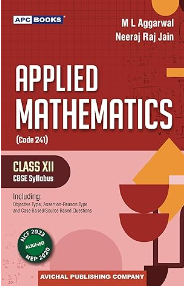 APC Books Applied Mathematics Class 12 CBSE Code-241