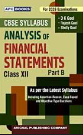 APC CBSE Analysis of Financial Statements Class 12 Part B