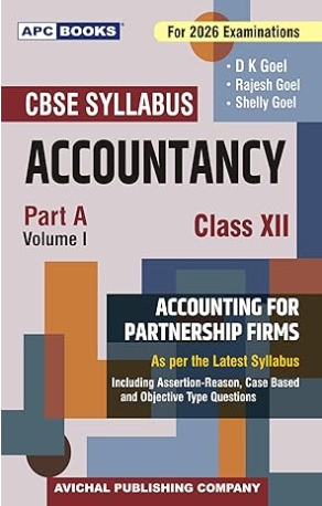APC CBSE Syllabus Accountancy Class 12 Part A Volume I (Accounting for Partnership Firms) 2026 Exam