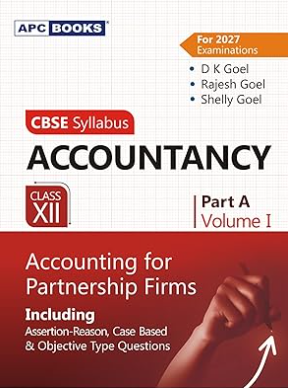 APC Cbse Accountancy Part A Volume-1 Class 12 2027 Examination