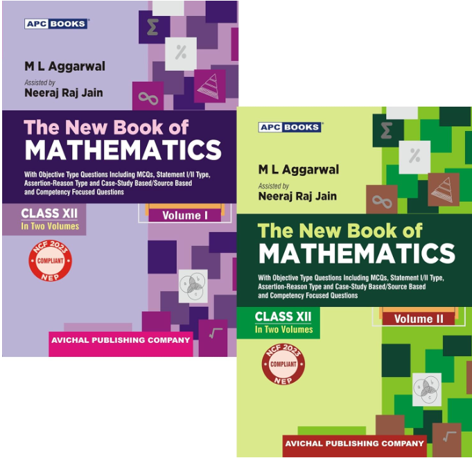 APC The New Book Of Mathematics Class 12 Volume I & II