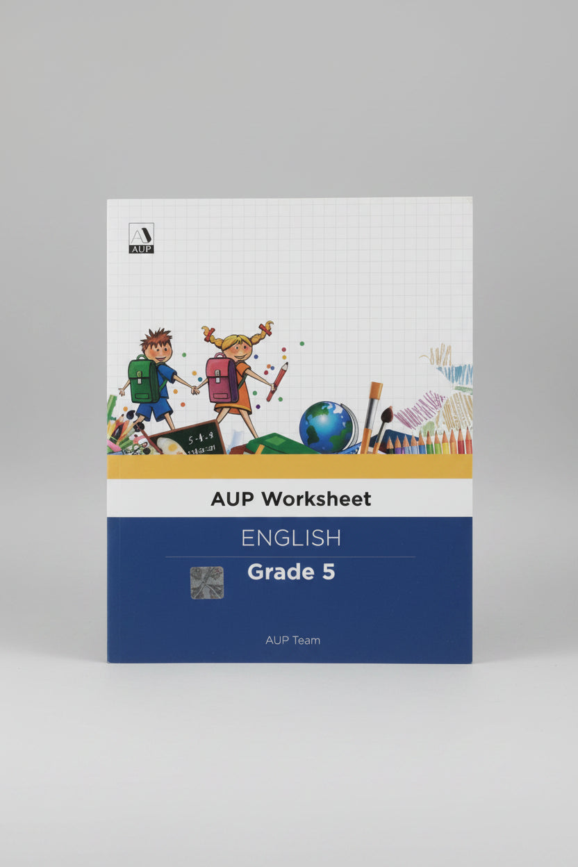 APU Worksheet English Grade 5