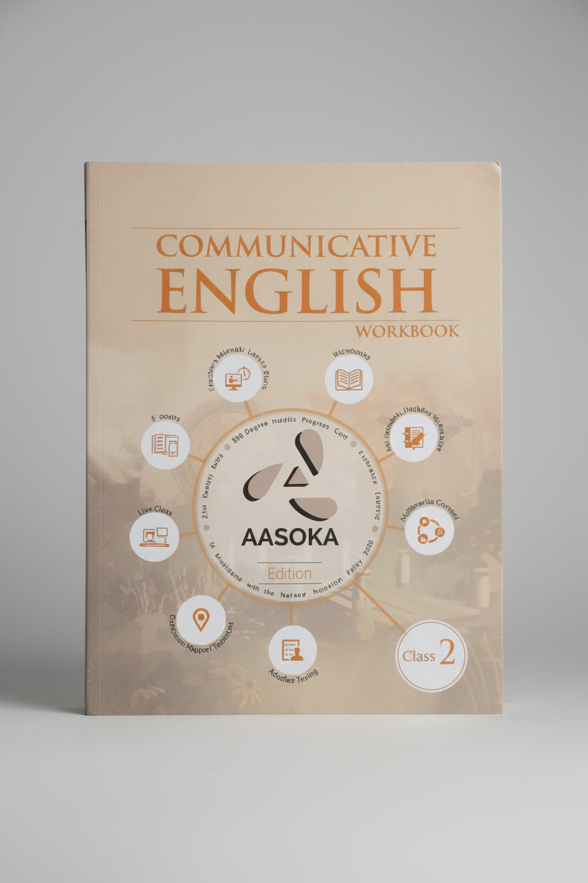 Aasoka Communicative English Workbook class 2