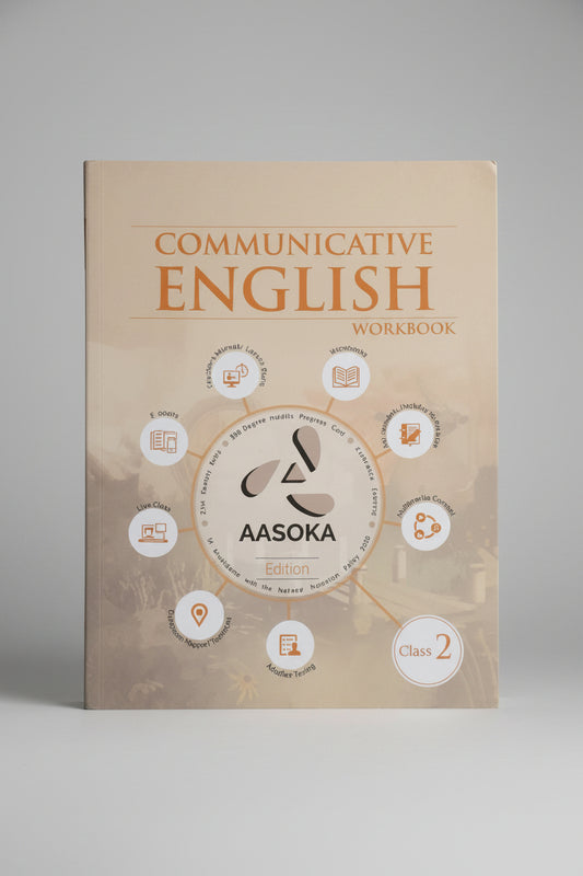 Aasoka Communicative English Workbook class 2