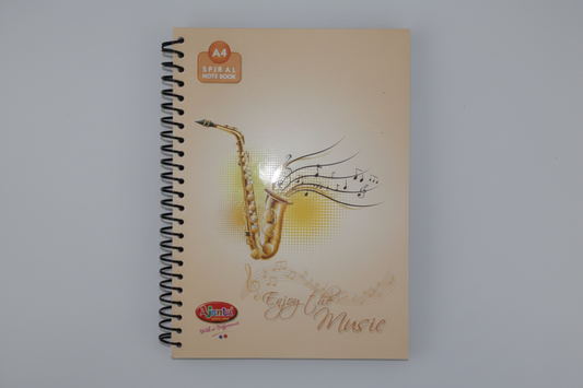 Ajanta A4 Spiral Notebook 180 Pages (Single Line)