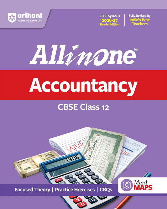 Arihant All in One Accountancy Class 12 for CBSE Exam 2026-27