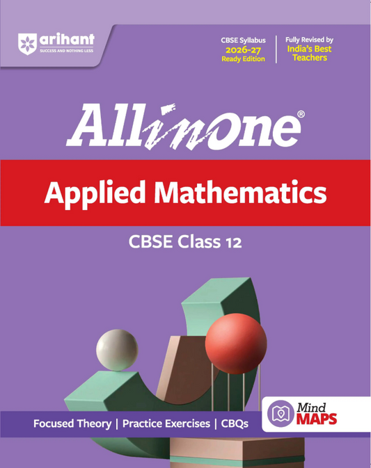 Arihant All in One Applied Mathematics Class 12 for CBSE Exam 2026-27