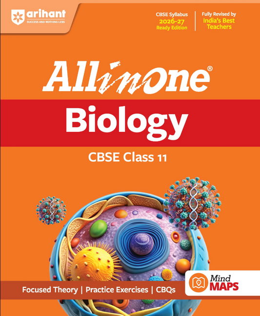 Arihant All in One Biology Class 11 for CBSE Exam 2026-27