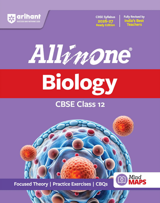 Arihant All in One Biology Class 12 for CBSE Exam 2026-27